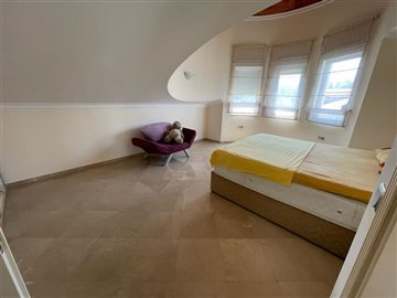 Private 3-Bed Belek Villa - Top-floor master bedroom