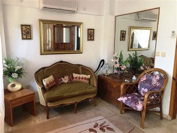 Semi-Detached Villa in Dalyan- Lounge area in the Master Bedroom