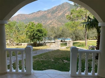 Detached Villa in Akkaya- Terrace View