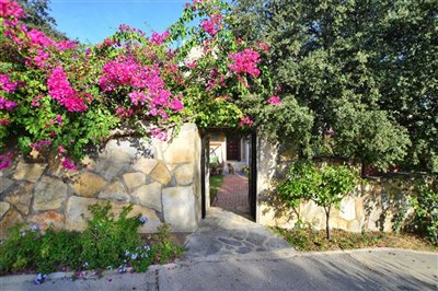Detached Yalikavak Villa- Garden Entrance