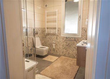 Triplex Villa in Adakoy- Modern Bathroom