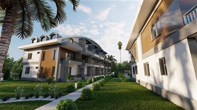 Off-Plan Kemer Apartments- Lawned Gardens