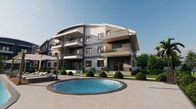 Off-Plan Kemer Apartments- Children's Pool