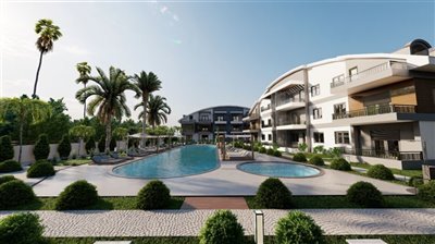 Off-Plan Kemer Apartments- Secure Complex