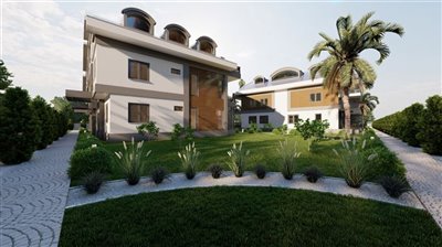 Off-Plan Kemer Apartments- Landscaped Gardens