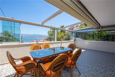 Luxury Marina Villa In Fethiye - Four season terrace