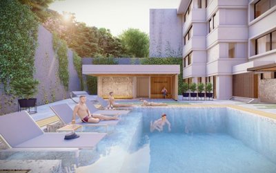 Fethiye Town Marina Apartments - Outdoor pool