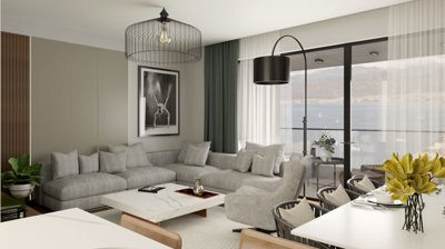 Fethiye Town Marina Apartments - Lounge