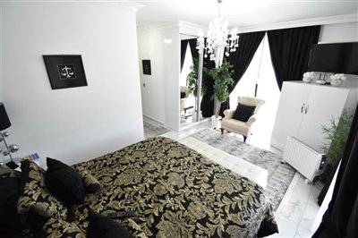 3-Bed Seydikemer Villa- Spacious Master Bedroom