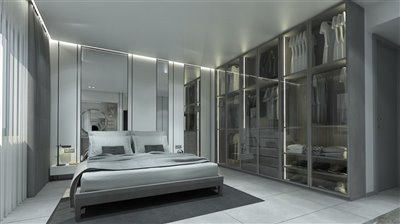 Seafront Yalikavak Apartments- Master Bedroom