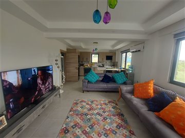 2-Bed Seydikemer Bungalow- Spacious Living Area