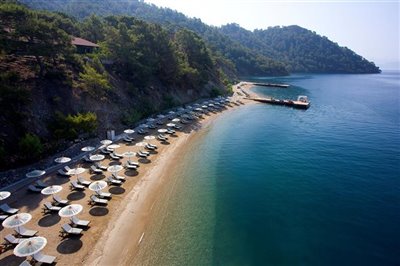Luxury Villa By The Sea In Gocek, Fethiye - landscaped complex with canals