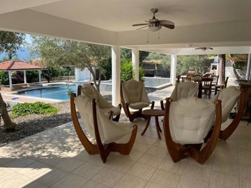 Expansive Family  Villa In Koycegiz, Dalyan-Outside Terrace