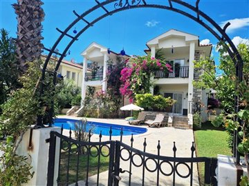 Classy First Floor Dalyan Apartment For Sale-Front View