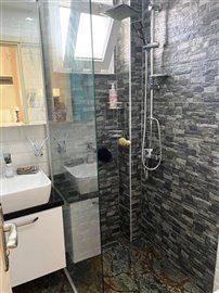Classy First Floor Dalyan Apartment For Sale-Stylish Bathroom