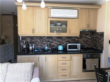 Classy First Floor Dalyan Apartment For Sale-Kitchen View