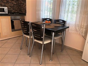 Classy First Floor Dalyan Apartment For Sale-Dining Area