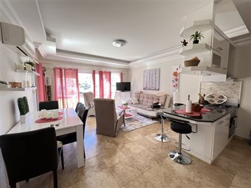 Cosy Apartment In Belek For Sale-Living Space