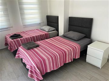 	 Dalyan Large-Detached Villa For Sale-Twin Bedroom