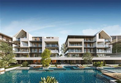 Stunning Off Plan Cesme Apartments For Sale - Front view