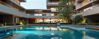 Stunning Off Plan Cesme Apartments For Sale - Pool area