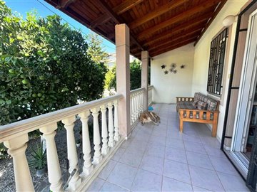Original Style Traditional Dalyan Villa For Sale -Balcony 