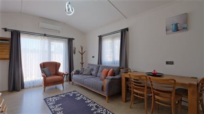 Newly Built Unique Calis Villa For Sale - View to lounge