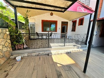 Small Hotel In Dalyan For Sale-Outside terrace