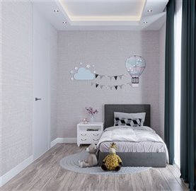 Antalya Off-Plan Apartments For Sale - Stylish single bedroom
