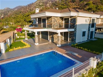 Luxury Stone Villa Marmaris Property For Sale -Pool View