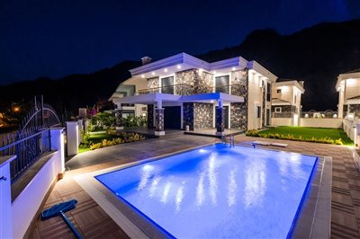 Luxury Stone Villa Marmaris Property For Sale -Garden View