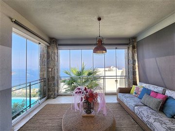 Impressive Sea View Yalikavak Villa For sale –Living Space