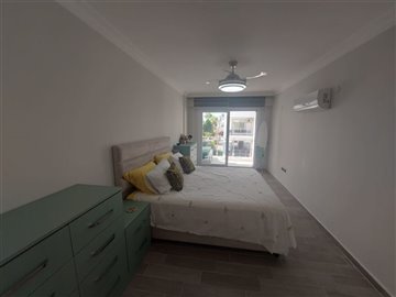 Spacious Apartments In Fethiye For Sale - Fully furnished double bedroom