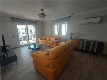 Spacious Apartments In Fethiye For Sale - Large lounge area