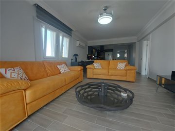 Spacious Apartments In Fethiye For Sale - Spacious lounge with plenty of natural light