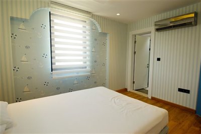 Beautiful five-Bedroom Villa In Dalyan For Sale - Modern double bedroom