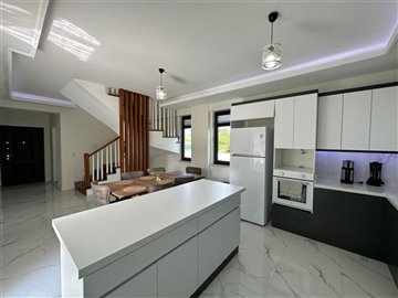 Impressive 3-Bedroom Villa In Dalyan For Sale - Stylish breakfast island