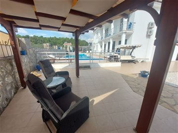 Beautiful Fethiye Property For Sale -Outdoor Terrace