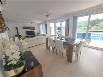 Beautiful Fethiye Property For Sale -Log Burner