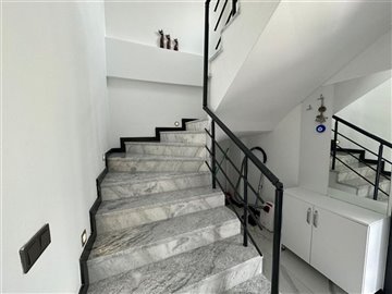 Beautiful Four-Bedroom Villa In Dalyan For Sale - Stylish double winding staircase