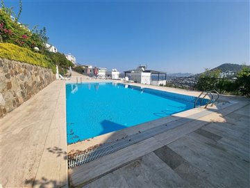 Unique Gumuskaya Yalikavak Property For Sale - Large pool and sun terrace