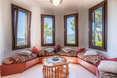Stunningly beautiful villa in Gocek - Gorgeous window seating