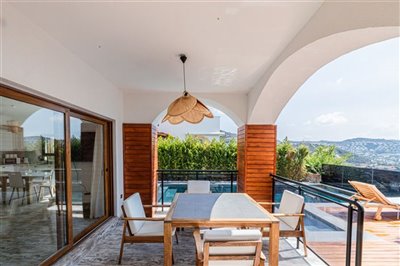 Luxury Sea View Bodrum Property For Sale in Yalikavak -Terrace area
