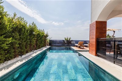 Luxury Sea View Bodrum Property For Sale in Yalikavak -Pool View