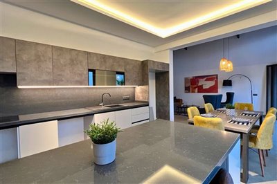 Exquisite Yalikavak Properties For Sale - Breakfast bar in kitchen 