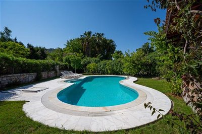 Beautiful Gocek Stone Villa For Sale - Private pool and sun terraces