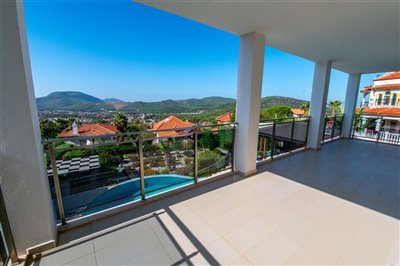 Exquisite Fethiye Detached Villa In Ovacik With A Private Pool For Sale - Stunning views from terrace