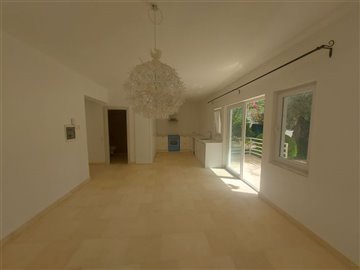 Beautiful Duplex Garden Apartment  in Gocek For Sale - Spacious living space and kitchen