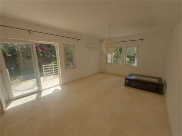 Beautiful Duplex Garden Apartment  in Gocek For Sale - Large living space out to terrace