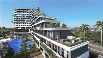 Luxury Off-Plan Antalya Properties For Sale - Main view of complex